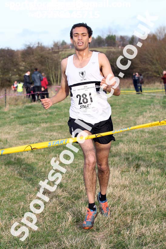 Senior mens North Eastern Cross Country, 2018 Northern Cross Country Champs., Wrekenton, Gateshead. Photo:  David T. Hewitson/Sports for All Pics
